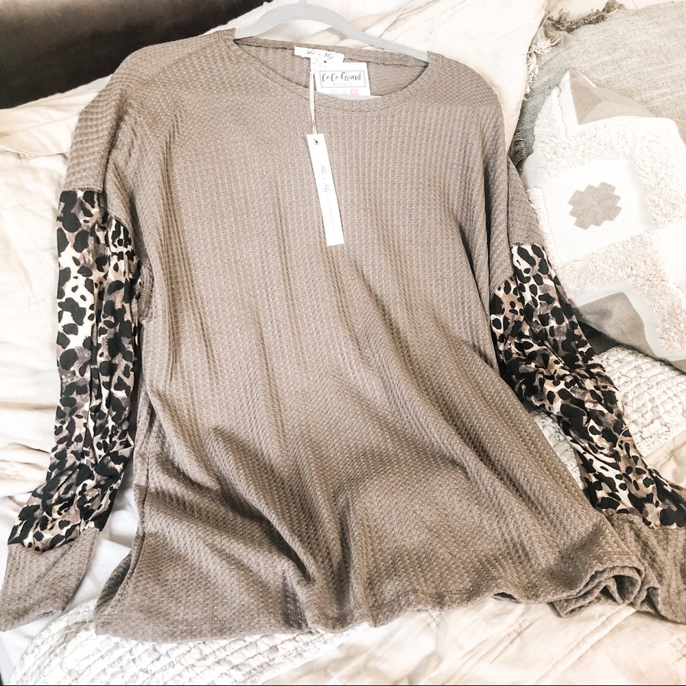 Long sleeve boutique top